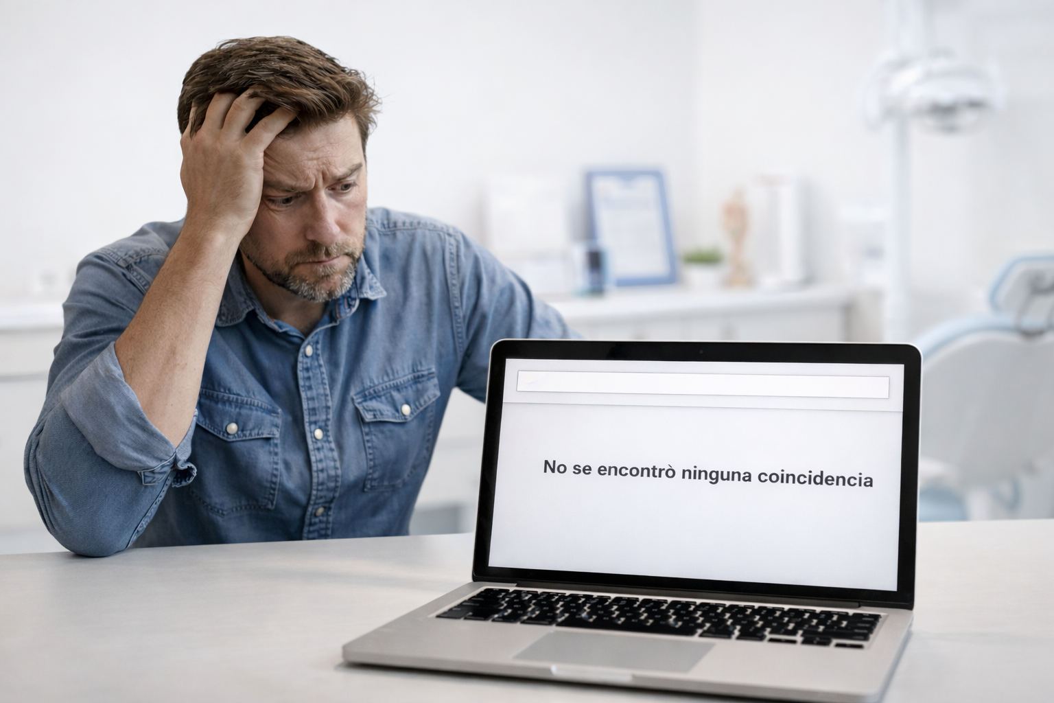 Empresario reflexionando